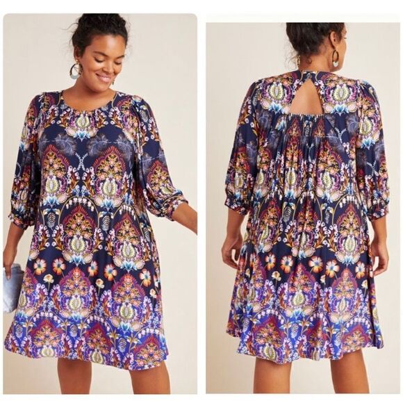 Anthropologie Dresses & Skirts - Anthropologie - Maeve Sawyer Balloon-sleeve Tunic size LP